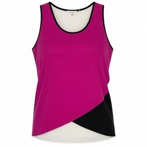 Calvin Klein Colorblock Layered Tank Top – Size Medium